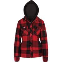 415RBW Quilted Hooded Shirt, Women's, X-Small, Multi-Colour Pronet Distribution