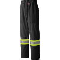 6003BKP Traffic Safety Pants, Polyester, Small, Black Pronet Distribution