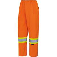 5586 Pantalon de s&eacute;curit&eacute; hydrofuge de 450D, Polyester/Polyur&eacute;thane, 4T-Grand, Jaune lime haute visibilit&eacute; Pronet Distribution