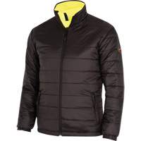 5771 Waterproof Reversible Safety Jacket, Polyester/Polyurethane, High Visibility Lime-Yellow, Small Pronet Distribution