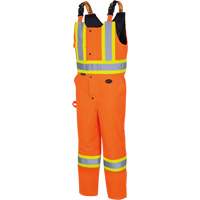 5040 Combinaisons de s&eacute;curit&eacute; matelass&eacute;e imperm&eacute;able, Polyester, Petit, Orange haute visibilit&eacute; Pronet Distribution