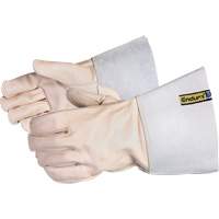 Welder's Gloves with Kevlar&reg; Sewn Out-Seams, Split Cowhide, Size 7 Pronet Distribution