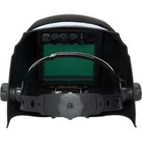 Leadhead&reg; Auto Darkening Welding Helmet, 3.8" L x 3.4" W View Area, 9 - 13 Shade Range, Black Pronet Distribution