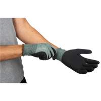 Eco-Friendly Crinkle Grip Coated Gloves, 9, Foam Latex Coating, 15 Gauge, Nylon/RPET Shell Pronet Distribution