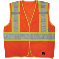 Open Road&reg; “BTE” Vest, High Visibility Orange, Medium/Small Pronet Distribution