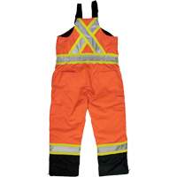 Ripstop Insulated Safety Bib Overall, Polyester, X-Small, High Visibility Orange Pronet Distribution
