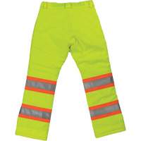Pantalon de s&eacute;curit&eacute; isolant et extensible pour femmes, Polyester, T-petit, Jaune lime haute visibilit&eacute; Pronet Distribution