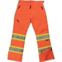 Pantalon de s&eacute;curit&eacute; isolant et extensible pour femmes, Polyester, T-petit, Orange haute visibilit&eacute; Pronet Distribution