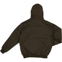 Water Repellent Fleece Pullover Hoodie, Men's, Small, Black Pronet Distribution