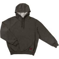 Water Repellent Fleece Pullover Hoodie, Men's, Small, Grey Pronet Distribution