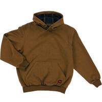 Water Repellent Fleece Pullover Hoodie, Men's, Small, Brown Pronet Distribution