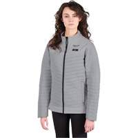 M12 Heated Axis Jacket with Battery, Women's, Small, Grey Pronet Distribution