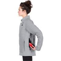 M12 Heated Axis Jacket with Battery, Women's, Small, Grey Pronet Distribution