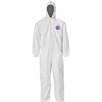 SFR Coveralls with Hood, Medium, White, Tyvek&reg; 400 Pronet Distribution