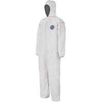 SFR Coveralls with Hood, Medium, White, Tyvek&reg; 400 Pronet Distribution