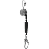 C&acirc;ble de limiteur de chute personnel 36CLS V-TEC, 10', Acier galvanis&eacute;, Pivotant Pronet Distribution