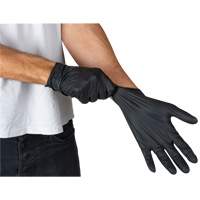 Emballages de gants jetables pour machine distributrice, Petit, Nitrile, 5 mils, Sans poudre, Noir, Classe 2 Pronet Distribution