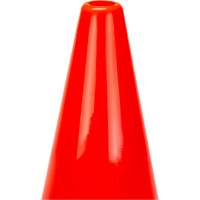 C&ocirc;ne de signalisation de premi&egrave;re qualit&eacute;, 12", Orange Pronet Distribution