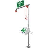 Combination Shower with Closed ABS Bowl & Top Inlet, Pedestal Pronet Distribution