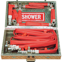 16-Nozzle Portable Decontamination Shower, Meets None Pronet Distribution