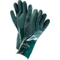 Gants verts &agrave; double enduit, 14" lo, PVC, Doublure en Jersey de coton, 70 mils Pronet Distribution