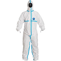 Hooded Coveralls, 7X-Large, White, Tyvek&reg; 600 Pronet Distribution