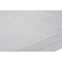 Bonded Sorbent Pad, Oil Only, 15" x 19", 10 gal. Absorbancy Pronet Distribution