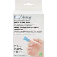 Bandages bleus, Bout de doigt, 3", Tissu d&eacute;tectable, St&eacute;rile Pronet Distribution