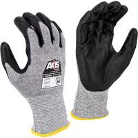 RWG566 AXIS Cut Protection Touchscreen Work Glove, Size X-Small, 18 Gauge, Polyurethane Coated, Stainless Steel/HPPE Shell, ASTM ANSI Level A5/EN 388 Level E Pronet Distribution