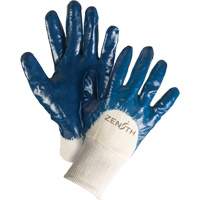 Gants &agrave; doublure interlock de poids moyen, 10/T-Grand, R&ecirc;vetement Nitrile, Enveloppe en Coton Pronet Distribution