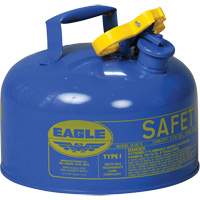 Safety Can for Kerosene, Type I, Galvanized Steel, 2 US gal., Blue, FM Approved/UL/ULC Listed Pronet Distribution