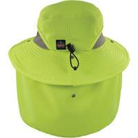 Chill-Its 8934 Ranger Hat with Neck Shade, Small/Medium, Hi-Vis Lime Pronet Distribution