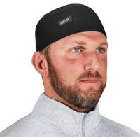 Chill-Its 6630 High-Performance Skull Cap with Terry Cloth Sweatband, Black Pronet Distribution