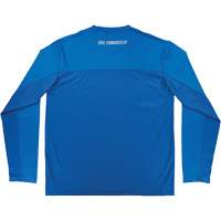 Chill-Its 6689 Cooling Long Sleeve Sun Shirt with UV Protection, Blue, Small Pronet Distribution