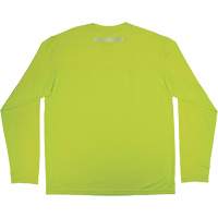 Chill-Its 6689 Cooling Long Sleeve Sun Shirt with UV Protection, High-Visibility Lime-Yellow, Small Pronet Distribution