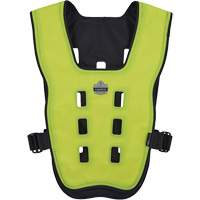 Veste de refroidissement &eacute;vaporatif Chill-Its 6685 avec fermeture &agrave; glissi&egrave;re, T-petit, Jaune lime haute visibilit&eacute; Pronet Distribution