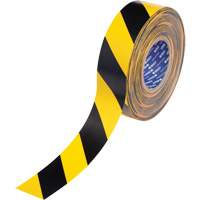 ToughStripe&reg; Max Floor Marking Tape, 2" x 100', Polyester, Black and Yellow Pronet Distribution