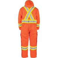 High-Visibility Lined Canvas Overalls, Small, High Visibility Orange Pronet Distribution