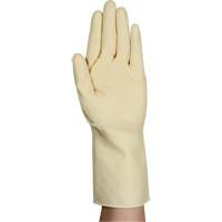 AlphaTec&reg; 87-137 Lightweight Natural Gloves, Size 7, 11.8" L, Rubber Latex, 16-mil Pronet Distribution