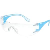 Lunettes de s&eacute;curit&eacute; bleu/blanc Adapt Lite, Lentille Transparent, Antibu&eacute;e/Anti-&eacute;gratignures, ANSI Z87+/R&eacute;pond ou surpasse la norme CSA Z94.3 Pronet Distribution