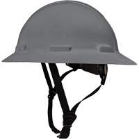 LIDGUARD&reg; Full Brim Hardhat with Chinstrap, Meets CSA Type 1, Ratchet Suspension, Vented Pronet Distribution