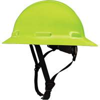 LIDGUARD&reg; Full Brim Hardhat with Chinstrap, Meets CSA Type 1, Ratchet Suspension, Vented Pronet Distribution