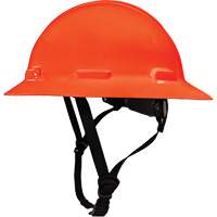 LIDGUARD&reg; Full Brim Hardhat with Chinstrap, Meets CSA Type 2, Ratchet Suspension, Vented Pronet Distribution