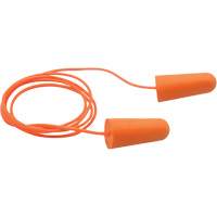 SEALTEC33 Orange Tapered PU Foam Disposable Earplugs, Corded, Bulk - Box, 33 dB NRR, One-Size Pronet Distribution