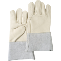 Gants de travail d'usage standard, Grand, Paume en Cuir fleur de vache Pronet Distribution