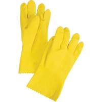 ChemStop Gloves, Size Small/7, 12" L, Latex, Flock-Lined Inner Lining, 16-mil Pronet Distribution