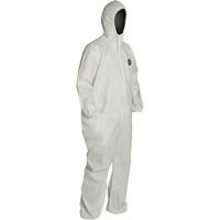 ProShield&reg; 60 Coveralls, Small, White, Microporous Pronet Distribution