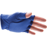 Doublures antichocs pour gants sans doigts, main droite, 6/T-petit, Paume en Synth&eacute;tique, Poignet &agrave; enfiler Pronet Distribution
