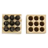 Number Steel Stamp Punch Set, # 4/6/3/2/1/8/9/7/5, 1/4" Pronet Distribution