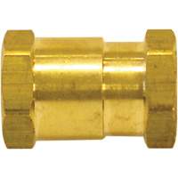RACCORD FEMELLE HEXAGONA(F)NPT1/2"-(F)NPT3/8"LAI, Laiton Pronet Distribution
